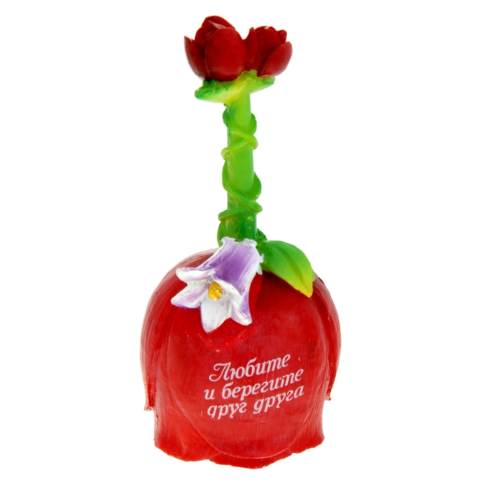 Колокольчик цветы "Любите и берегите друг друга"