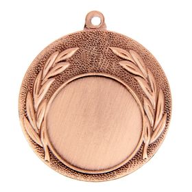 Медаль под нанесение, бронза, d=4 см Ош