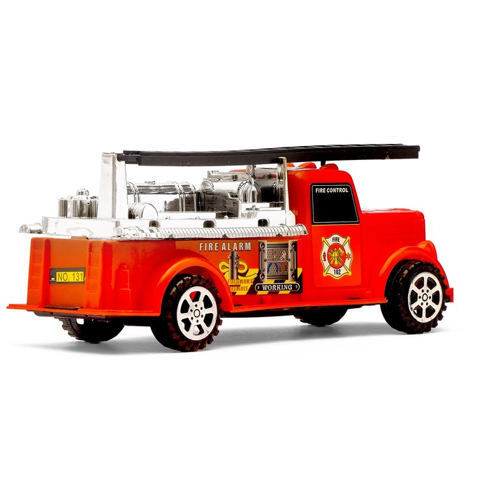 Машина инерционная "Пожарная", цвета МИКС