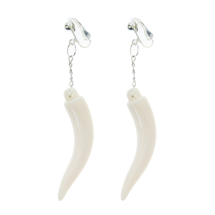 Карнавальный аксессуар клипсы "Клыки"