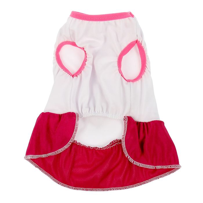 Платье с бантом, размер L (ДС 30 см, ОГ 40 см), микс цветов