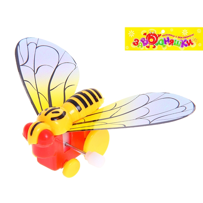 Игрушка заводная "Стрекоза", МИКС