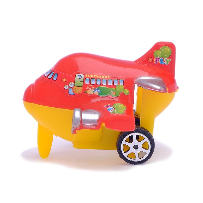 Самолёт инерционный, цвета МИКС