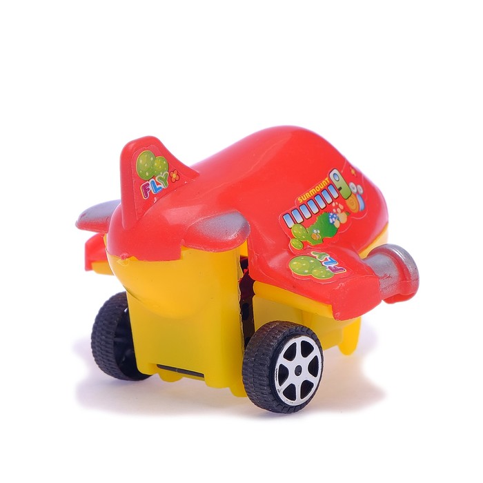 Самолёт инерционный, цвета МИКС