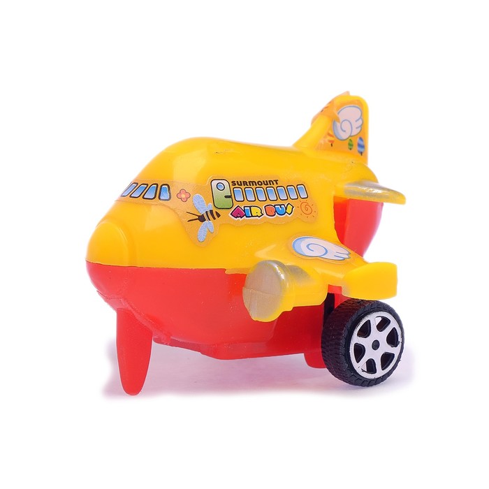 Самолёт инерционный, цвета МИКС