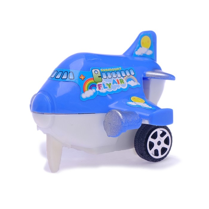 Самолёт инерционный, цвета МИКС