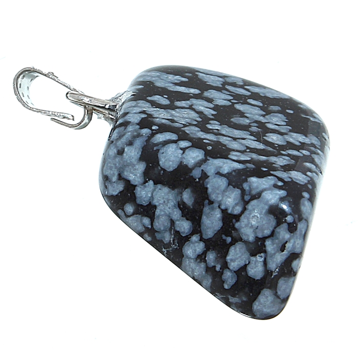 Подвеска галтовка "Обсидиан" форма МИКС, размер МИКС