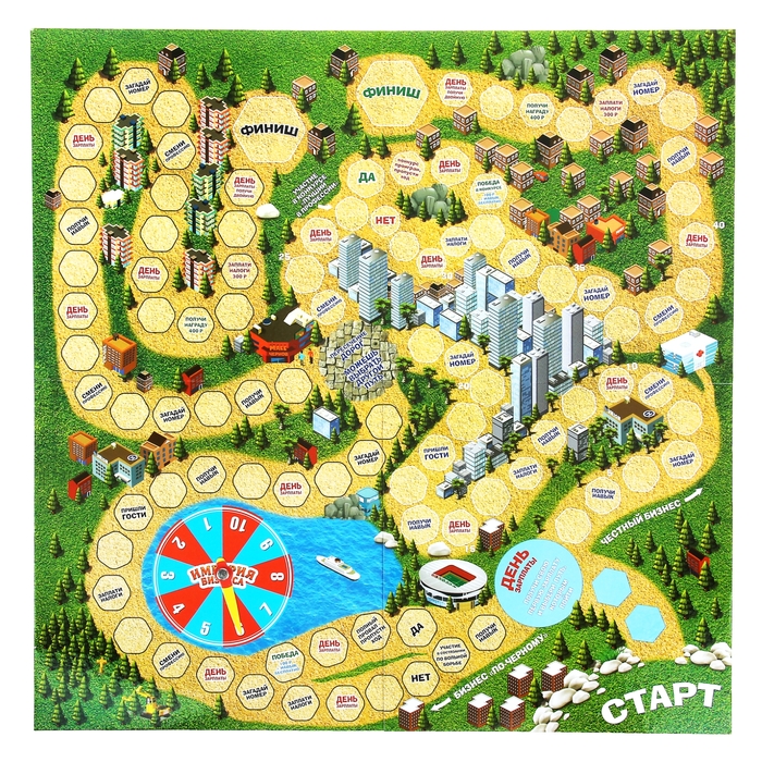 Игра экономическая в торговлю "Империя бизнеса"