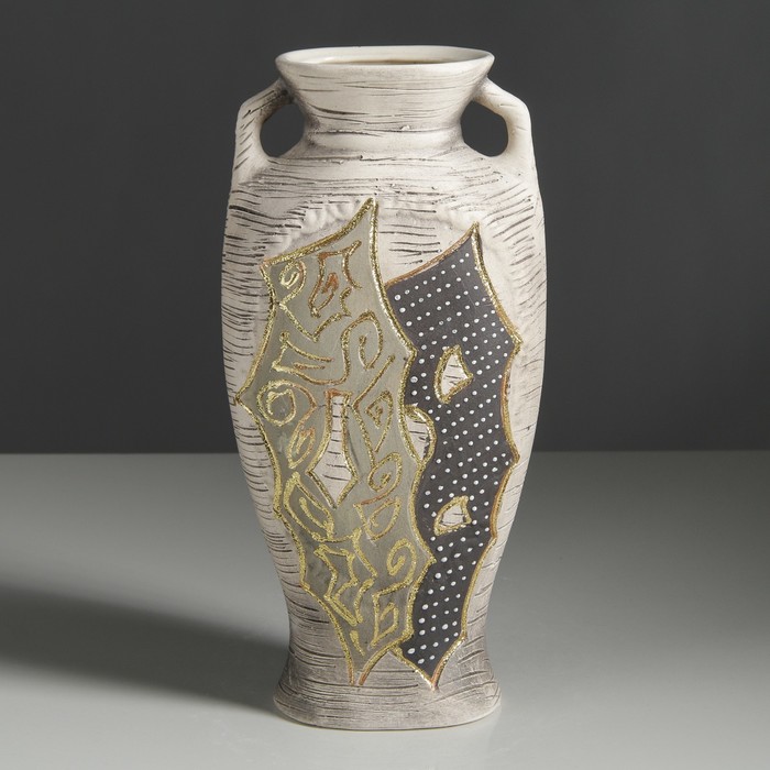 Ваза "Пикассо" средняя, абстракция, микс