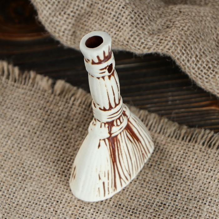 Подвеска для изготовления оберега "Веник" средняя, микс