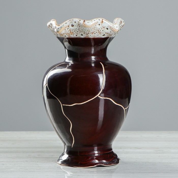 Ваза "Лаура" средняя, паутинка