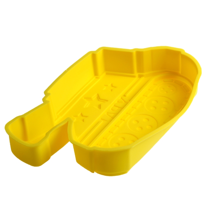 Форма для выпечки "Ура", желтый, 25 х 14,5 см, глубина 4 см