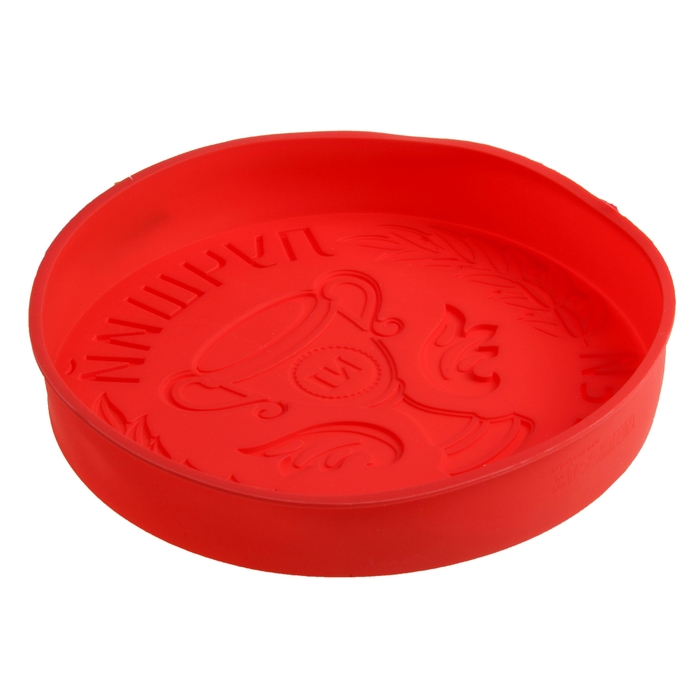 Форма для выпечки "Лучший из лучших", красный, d=25 см, глубина 4 см