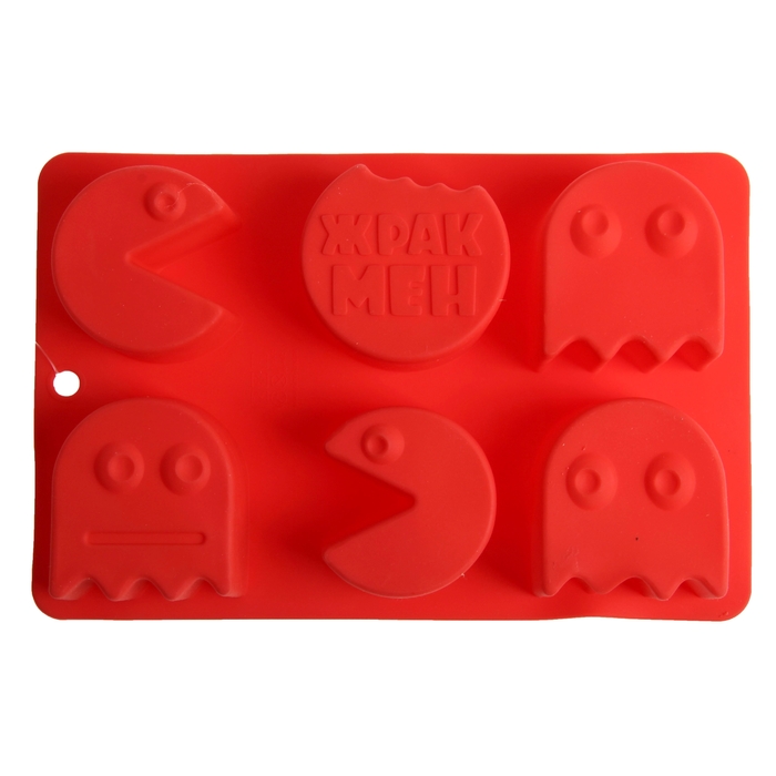 Форма для выпечки "Жракмен", красный, 27 х 17,5 см, глубина 4 см