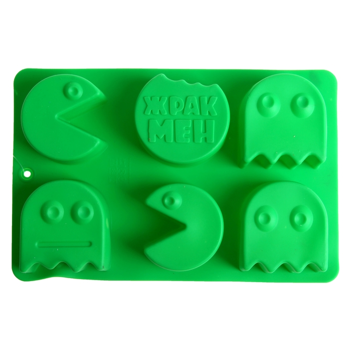 Форма для выпечки "Жракмен", зеленый, 27 х 17,5 см, глубина 4 см