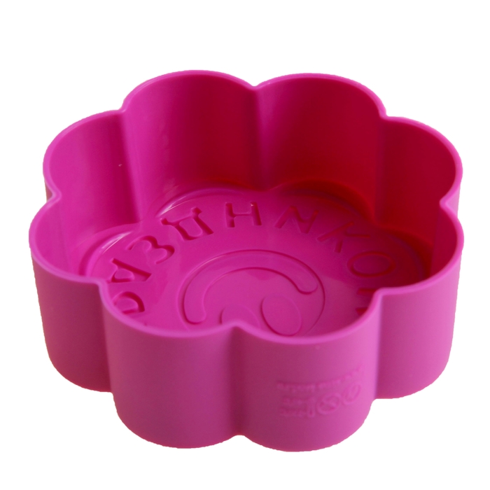 Набор форм для запекания 6 шт. "С праздником", микс цветов, 7 см, глубина 2,5 см