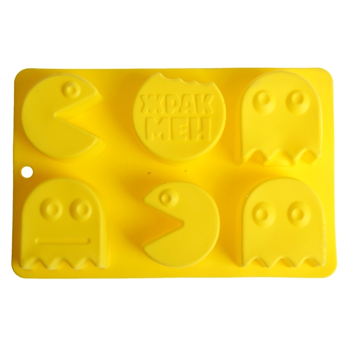 Форма для выпечки "Жракмен", желтый, 27 х 17,5 см, глубина 4 см