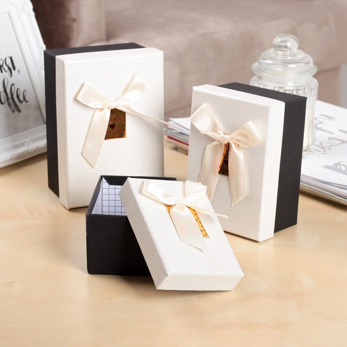 Набор коробок 3в1 "Искушение", 15,5 х 10,5 х 8 - 11 х 8 х 5,5 см