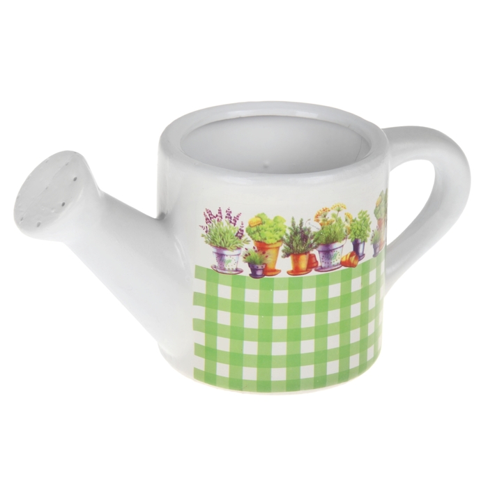 Кашпо-лейка "Зелёная клетка" 1,3 л