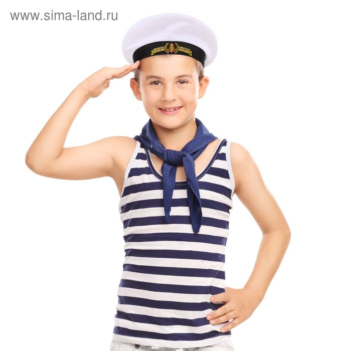 Шляпы  Сима-Ленд Бескозырка детская «Будущий капитан», р-р. 52