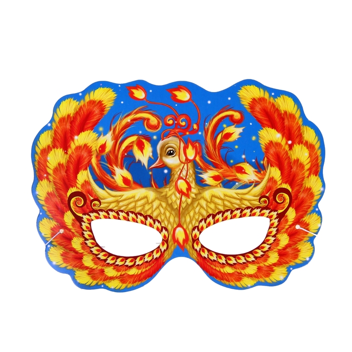 Маска карнавальная "Жар-птица"