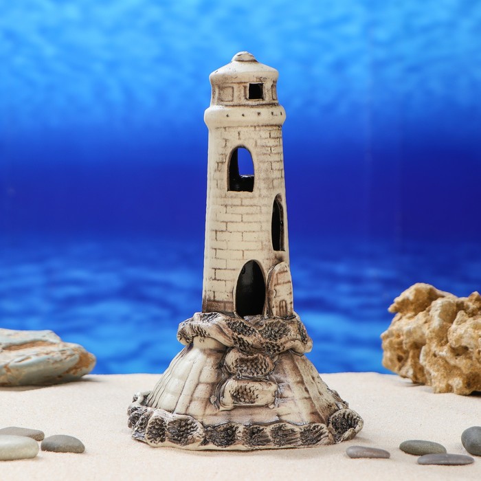 Декорации для аквариума "Маяк", микс