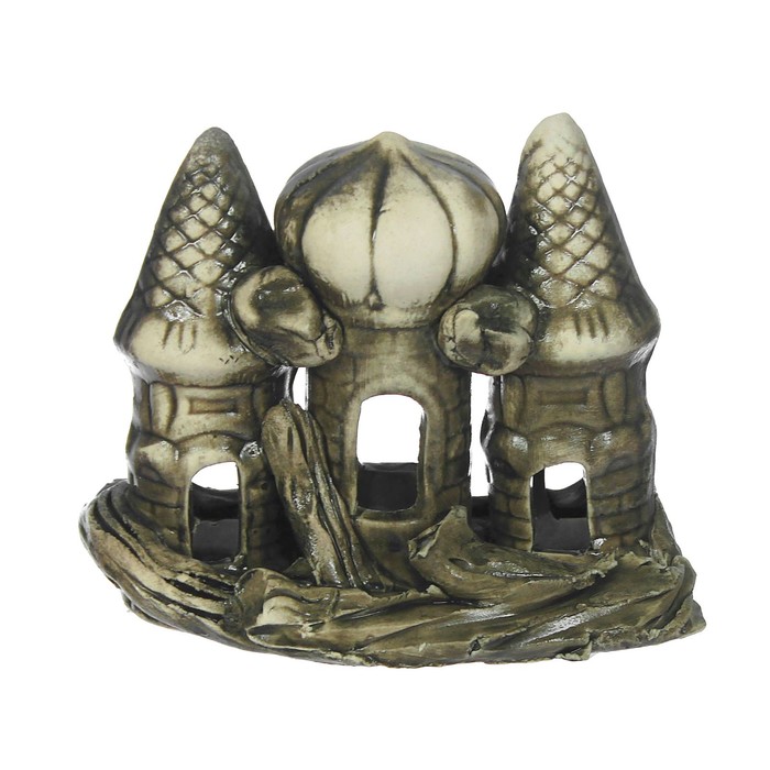 Декорации для аквариума "Замок" маленький, микс