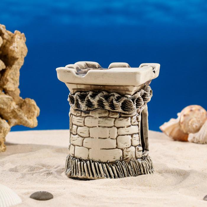 Декорации для аквариума "Черепашник малый" коричневый