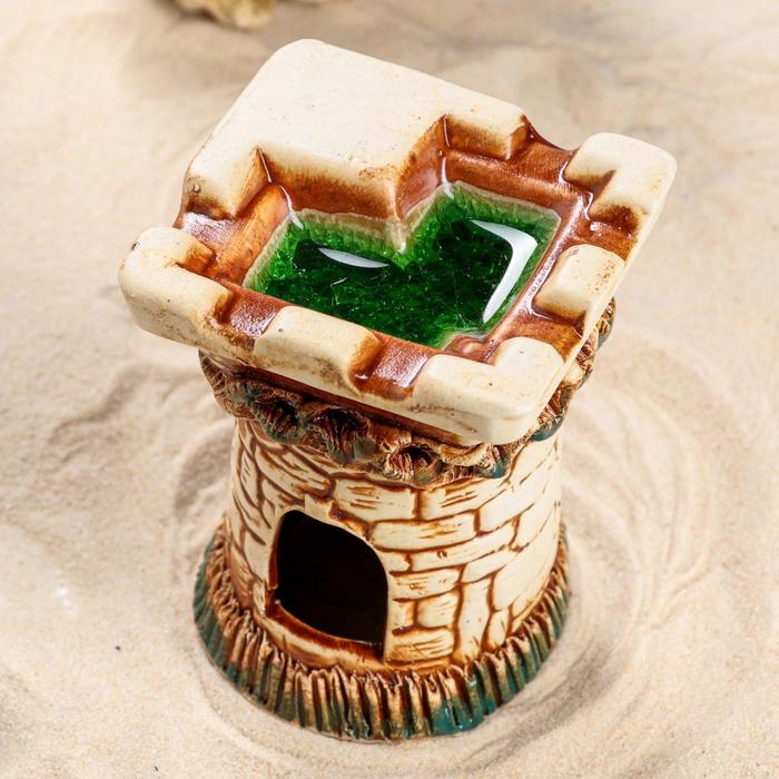 Декорации для аквариума "Черепашник малый" коричневый