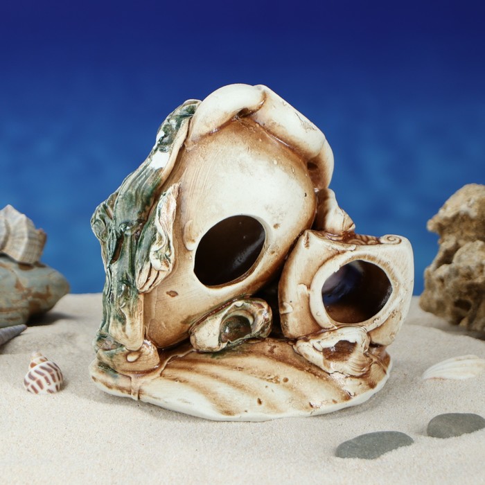 Декорации для аквариума "Амфора и колонны"