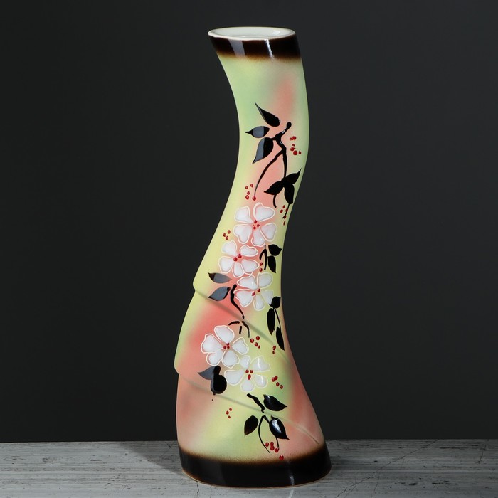 Ваза "Текила" большая, ангоб, микс