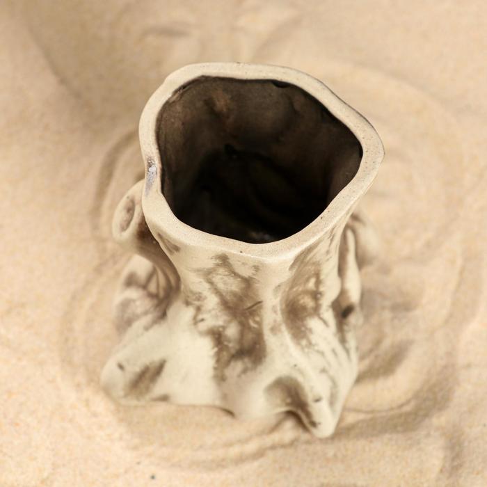 Декорации для аквариума "Пень", микс