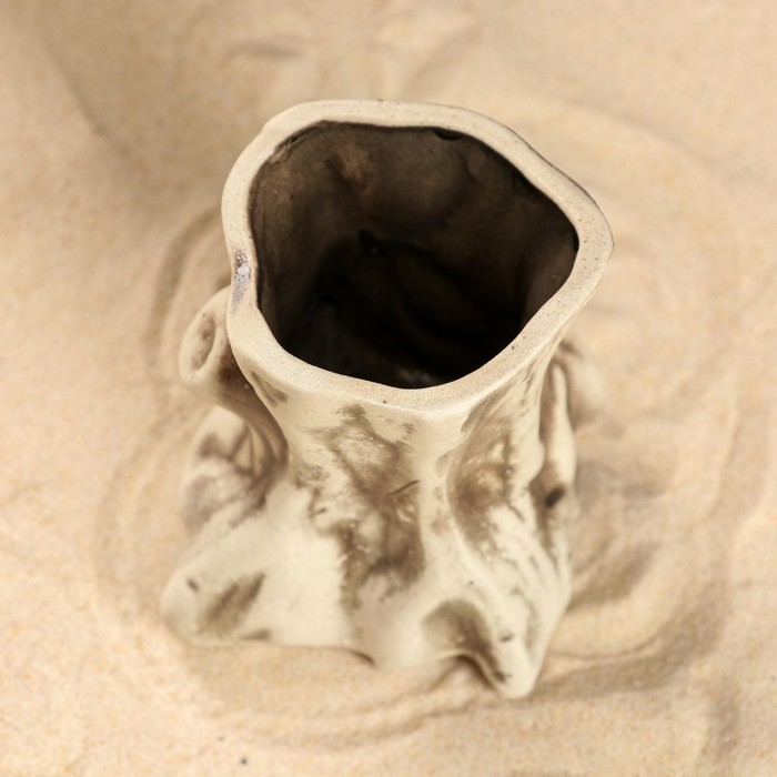 Декорации для аквариума "Пень", микс