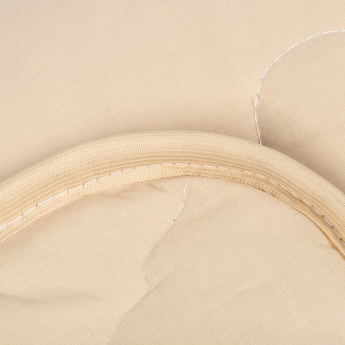 Одеяло всесезонное Адамас "Овечья шерсть", размер 200х220 ± 5 см, 300гр/м2, чехол тик