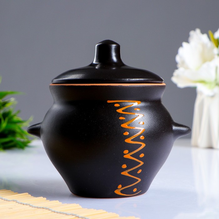 Горшок для жаркого с ручками №5 0,5л чугун