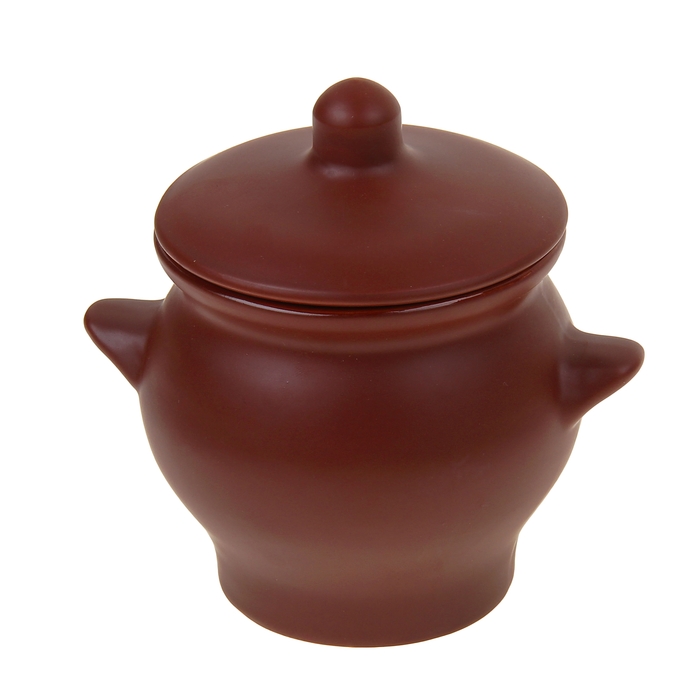 Горшочек для запекания 650 мл, с крышкой