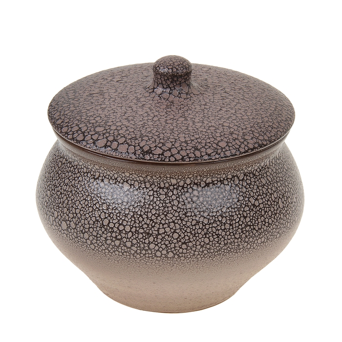 Горшок для жаркого №10 1,3л  мрамор