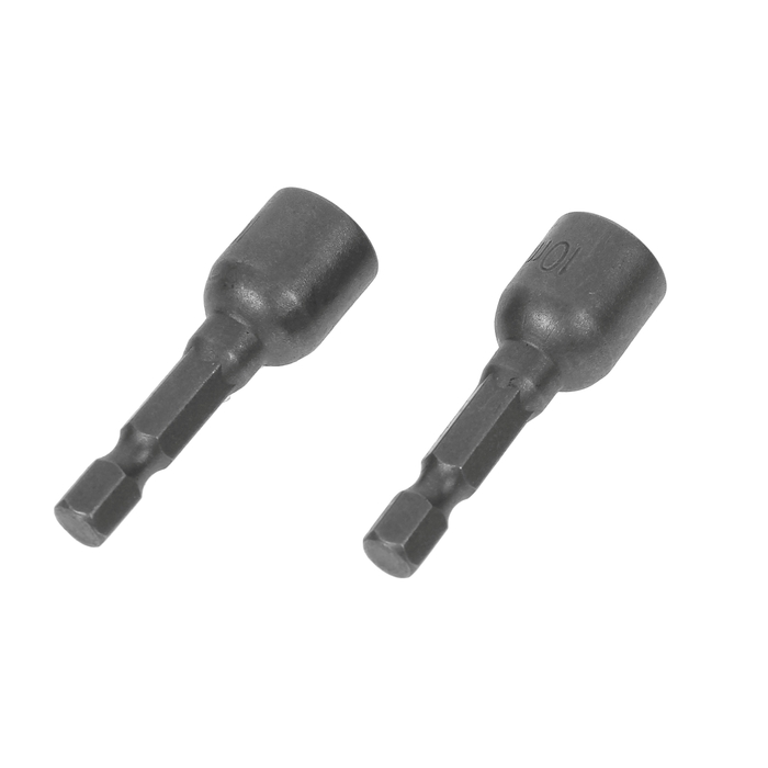 Набор бит MATRIX, 2 шт, с торцевыми головками 10 мм - 45 мм