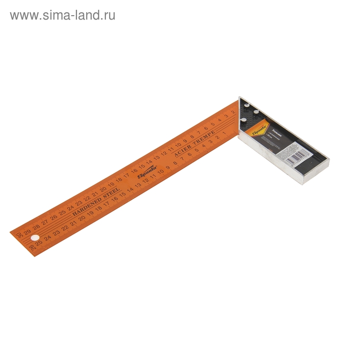 Угольник Sparta 300 мм металлический 129₽