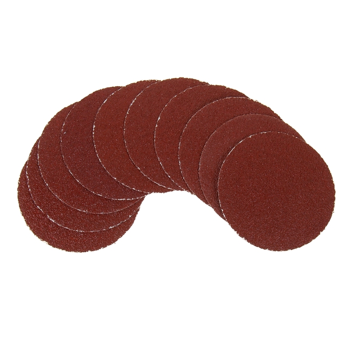 Круг абразивный MATRIX, на ворсовой подложке под "липучку", P 150, 125 мм, 10 шт