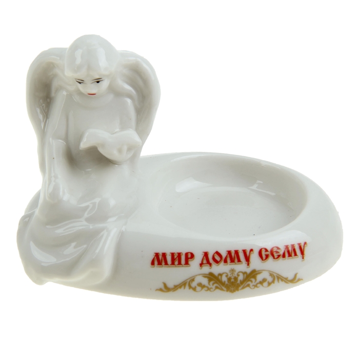 Подсвечник "Ангелок", мир дому сему