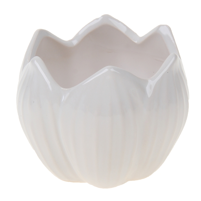 Кашпо "Тюльпан" 8*8*7 см, микс