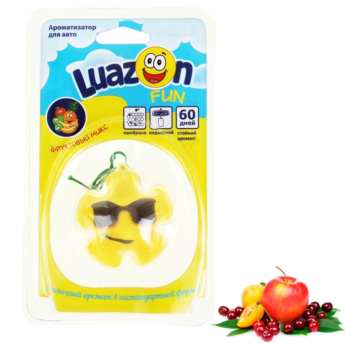 Ароматизатор мембранный для авто "Фруктовый микс"