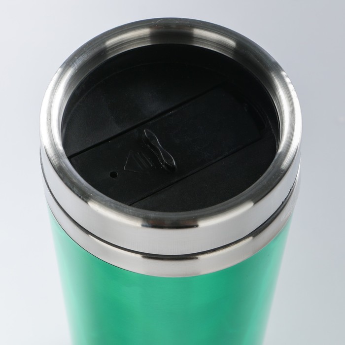 Термокружка "Красочная", 450 мл, внутри металл, 8х18 см, микс