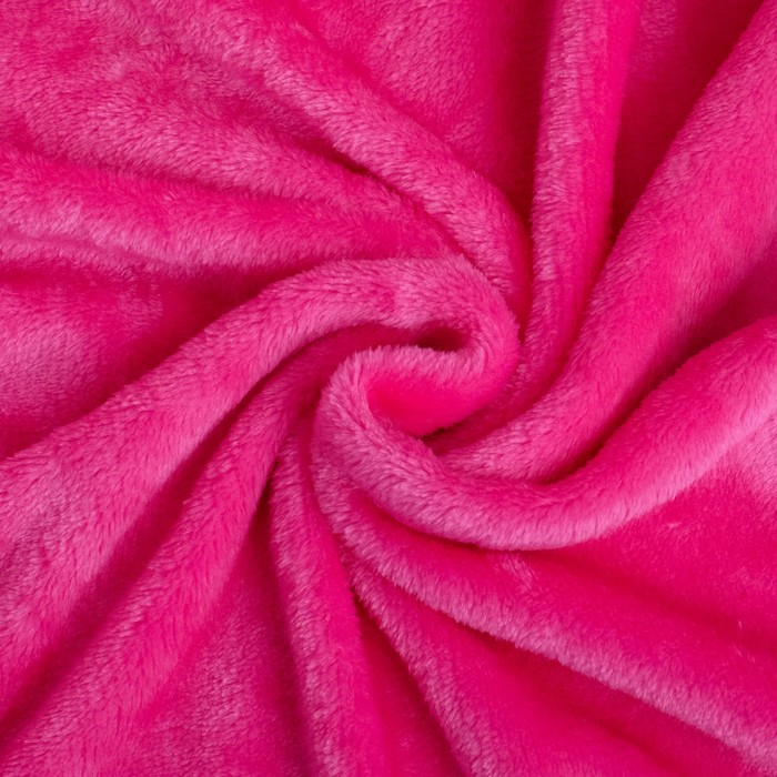 Плед "Этель корал" 2 сп Малиновый 180*200 см, 100% п/э, корал-флис, 230 гр/м2