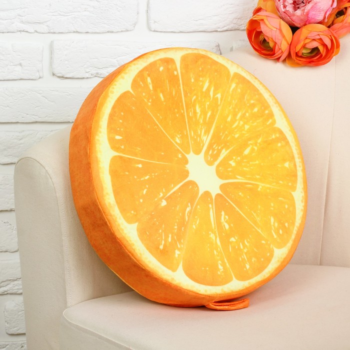 Подушка-игрушка "Апельсин"