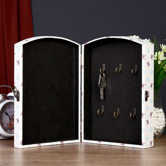 Ключница "Птички и бабочки"