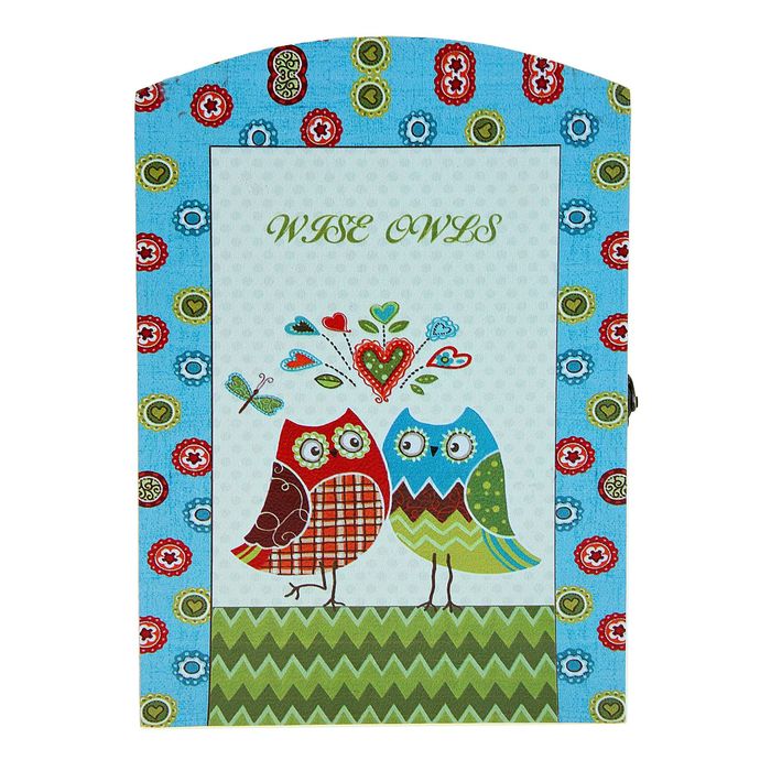 Ключница "Свидание совушек"