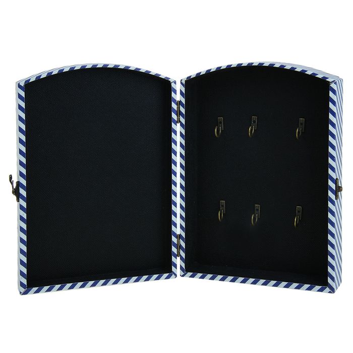 Ключница "Цветочки из заплаток"