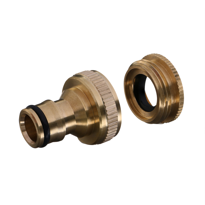 Штуцер, внутренняя резьба, 3/4" (19 мм) — 1/2" (12 мм), латунь